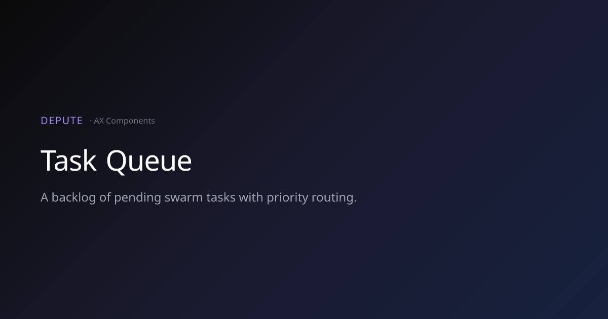 Task Queue | Depute